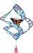 Monarch Butterfly Twirly