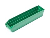 Storage Shelf Bins Economy 17 x 4 x 4 RED (20 pack)