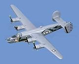 B-24J Liberator, "Dragon and His Tail" . Aircraft Model Mahogany Diecast Scale: 1/62