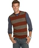 Izod Rugby Stripe Sweater Vest
