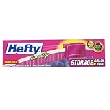 HeftyOneZipStorageBagsGallonBoxof6