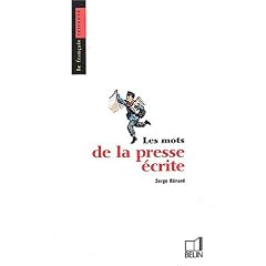 Les Mots de la presse �crite