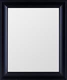 Gallery Solutions Wide Black Mirror, 16 by 20-Inch