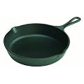 Lodge L6SK3 9-Inch Logic Pre-Seasoned Skillet (Black)
