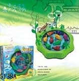 battery operated fishing game with fishing poles and music