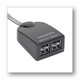ULTRA PRODUCTS ULT31804 4 Port USB Mini-Hub ( Black )