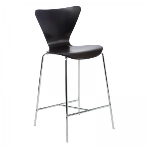 Eurostyle Tessa Wenge Finish Wooden Counter Stool