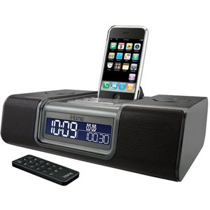 Amazon.com: iHome iP9 Speaker Dock with Clock Radio for iPod and iPhone (Black): MP3 Players & Accessories