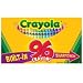 Classic 96-Color Flip-Top Pack Crayons w/16 Fluorescents Built-In Sharpener