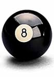 Aramith Pool-Ball Nr. 8 - 57,2 mm