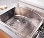 American Standard 7414.100.340 Culinaire Large Steel Bottom Sink Rack in Stainless Steel