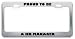 I'D Rather Be A Hr Manager Profession Career License Plate Frame Tag Holder