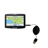 Classic Straight USB Cable for the Magellan Roadmate 1430 with Power Hot Sync and Charge capabilities - Gomadic Brand w/ TipExchange Technology
