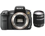 Sony DSLR-A200H SLR-Digitalkamera (10 Megapixel) inkl. DT 18?200 mm, F3,5?6,3 Objektiv Sony DSLR-A200H SLR-Digitalkamera (10 Megapixel) inkl. DT 18?200 mm, F3,5?6,3 Objektiv