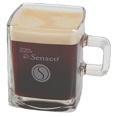 Senseo Quadrante Design Glas Tasse (180ml) Exklusiv & Neu
