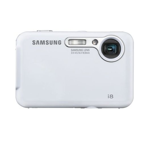 City Travel Guides Discounted  Kamera & Foto : Samsung i8 Digitalkamera (8 Megapixel, 3-fach opt Zoom, 2,7" Display) in weiss