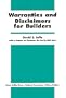 Warranties and Disclaimers for Builders