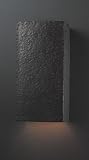 Ambiance Large Rectangle Wall Sconce (Closed Top) Justice Design Group (0950)