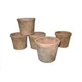 Greenhouse Collection Small Half Pots  Set o