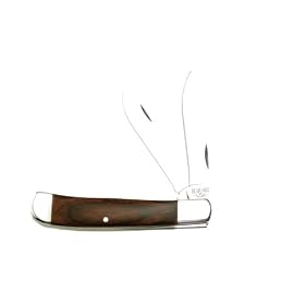 Bear & Son 254R 4 1/8 Inch Rosewood 2 Blade Trapper Knife