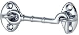 5" Chrome-Bronze Door Hook