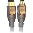 Accell A004B-006H FireWire/1394 Gold 6-Pin/4-Pin Cable (6 Feet)