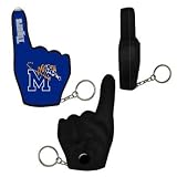 Memphis Tigers NCAA Basketball Number 1 Fan Flashlight Keychain