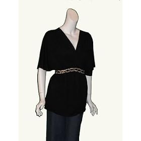 WILSTER Kathy Rhinestone Jersey Top