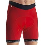 Review   / Assos Men's H F.I. Mille Cycling Shorts - Red - 10.1030.4