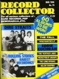 RECORD COLLECTOR MAGAZINE No 79, Dire Straits, The Rolling Stones, Eddie Cochran