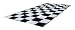 Sporting Goods : RV Patio Mat: 9x12 Black & White Checkered Flag Mat