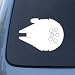 MILLENIUM FALCON - Star Wars - Vinyl Decal Sticker #A1407 | Vinyl Color: White
