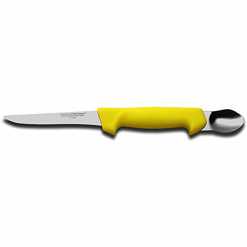 Basics P11893 5" International Cut and Gut Knife with Spoon and Polypropylene Handle