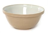 Mason Cash Mixing Bowl, Off-White, 6-Quart, Size 12,11.5" x 5.25"