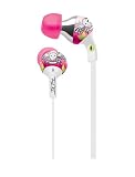 iLuv TEP101PNK Tatz Flat-Wire Earphone (Pink)