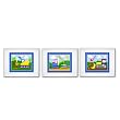 Olive Kids - Under Construction Set of 3 Prints (white)