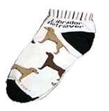 Pair of Labrador Retriever Short Socks - Great Gift for Dog Lover