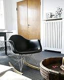 Black Eames RAR Rocking Lounge Retro Rocker Chair