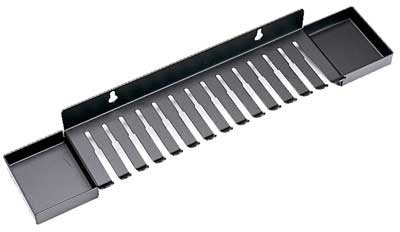 Wall Mount Patch Cable Hanger with Side Trays