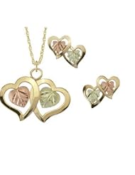 Black Hills Heart Jewelry Set