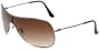 Ray-Ban 3211 Sunglasses,Dark Earth Frame/Brown Gradient Lens,32 mm