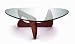 Kirch GEF-222 WALNUT Noguchi Tribeca Coffee Table