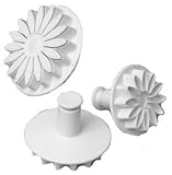 PME Veined Sunflower, Gerbera & Daisy Cutter. Set of 3 Cutters: 3