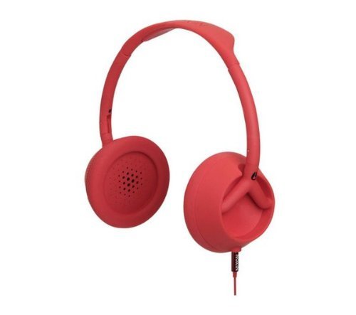 Nixon Trooper Stereo Headphones With Microphone - Matte Red