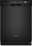 KitchenAid Architect Series II : KUDS30IVBL Full Console Dishwasher - Black
