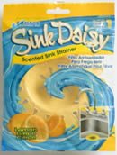 Sink Daisy scented sink strainer 2pk, LEMON