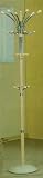 Coat Rack Hat Stand in White Finish