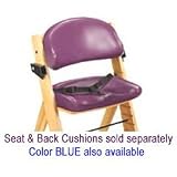 Soft Touch Seat or Back Cushion Option for the Special Tomato Height Right Chair - Back Cushion - Color PLUM