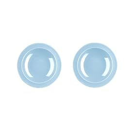 Emile Henry 9-inch Soup Pasta Bowls, Set of 2, Sky by Emile Henry