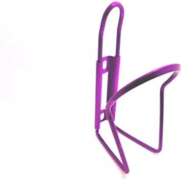 Sankei FG New 2pcs Cycling Bicycle Bike Aluminum Alloy Water Bottle Holder Cages(purple) + 4 screws